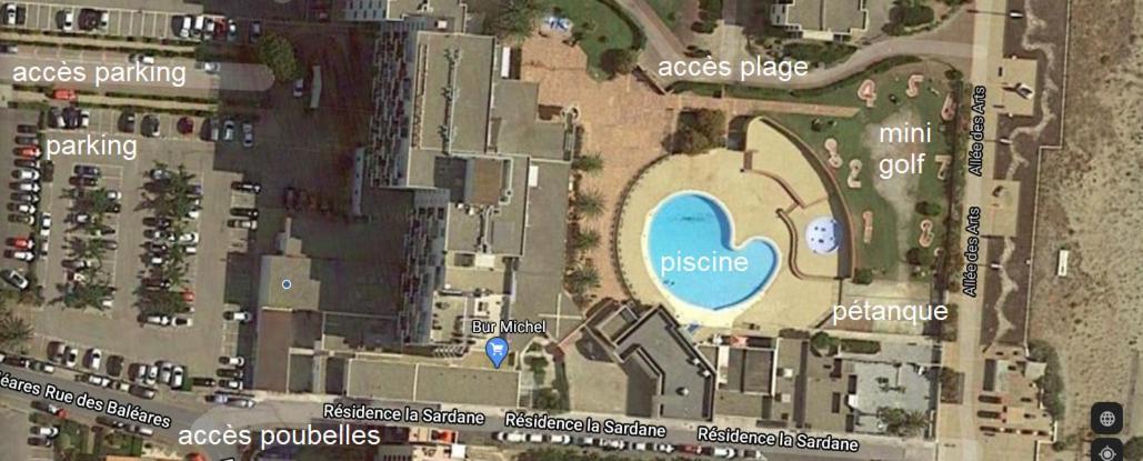 Studio Bambou - Piscine - Acces Direct A La Plage - Lydia Playa Le Barcares Exterior photo